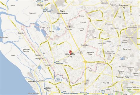 valenzuela philippines map